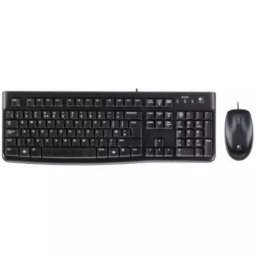 Logitech Deluxe MK120 US, crna Tastatura + miš