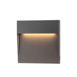 BB Link Zidna LED lampa 3W 3000K IP65 antracit ( A4502 )