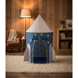Invisible Light Blue Rocket Mongolian Yurt dečiji šator - Plava ( KLK-106 )
