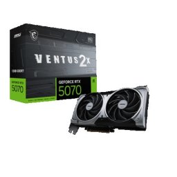 Msi g5070-12v2c rtx5070 ventus 2x oc nvd/12gb/gddr7/192bit/crna Graficka karta ( V532-003R )