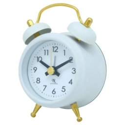 Takk ticktale budilnik 8cm bela ( 701008 )