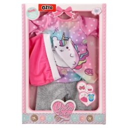 Ozzo yala baby odeća za lutku jednorog 40cm ( 858324 )