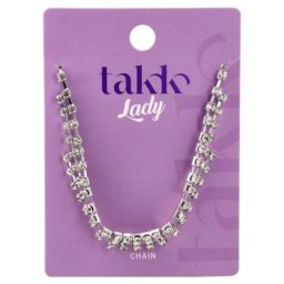 Takk lara lady lančić kristali srebrna ( 505116 )