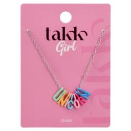 Takk lara girl lančić slova pastel ( 505146 )