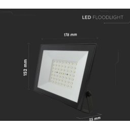 V-tac Led Reflektor 50w Smd 6500k 176*152*25mm
