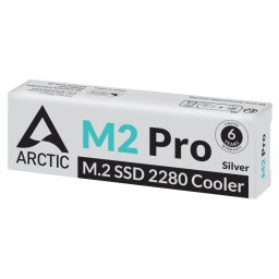 SSD Cooler for M.2 Drives Arctic M2 Pro (Silver), ACOTH00002A