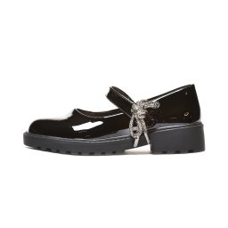 C252601BLK - Lakovane dečije cipele