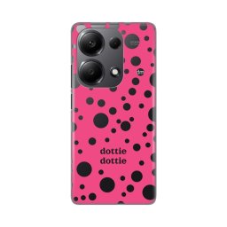 Torbica Silikonska Print Skin za Xiaomi Redmi Note 13 Pro 4G Dottie Dottie Pink