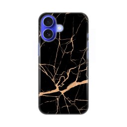 Torbica Silikonska Print za iPhone 16 6.1 All Black
