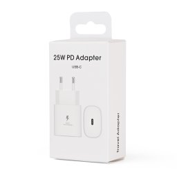 Kucni punjac PD Fast charger 25W za Samsung CE beli