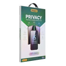 Zastitno staklo Tempered Glass X Mart 9D Privacy za Samsung S911B Galaxy S23 (fingerprint unlock)