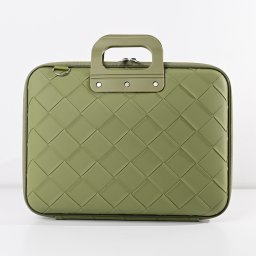 Torba za laptop Fashion Intrecciato 15" zelena