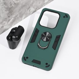 Torbica Hard Ring za Xiaomi Redmi Note 14 5G tamno zelena