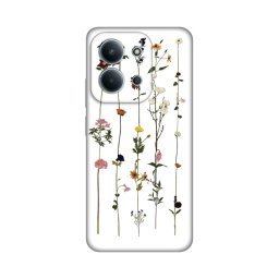 Torbica Silikonska Print Skin za Xiaomi Redmi 15C 4G Flower