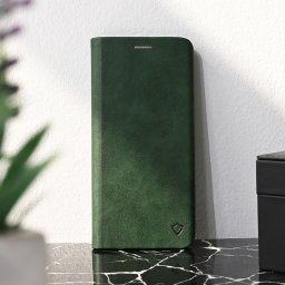 Torbica Teracell Elegant Flip za Xiaomi Redmi 14C/Redmi A4 tamno zelena