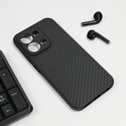Torbica Carbon fiber za Xiaomi Redmi 15C 4G EU 173mm crna