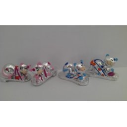 Dekorativna figurica maca u papuči 5x3x3cm ( 218403 )