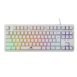 White Shark Baracuda BGK 01114 Krill White Keyboard US
