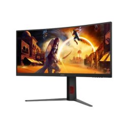 Aoc CU34G4 34"/VA, zakrivljen/3440X1440/180/0,5 ms MPRT/HDMIX2,DP/Adaptive Sync/VESA/crna Monitor ( CU34G4 )
