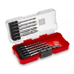Einhell S-CASE 10 kom set burgija za ciglu i keramiku E6.3 1/4" ( 49051410 )