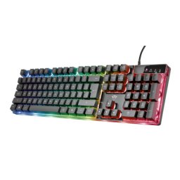 Trust GXT 835 AZOR žična/RGB/gaming/crna Tastatura ( 23651 )