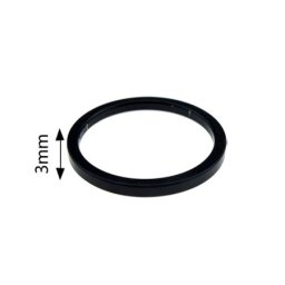 Podloška a-head 1-1/8"x3 mm crna ( 210037 )