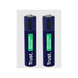 Trust USB-C 2P - AAA/ 2 kom/ crna Punjiva baterija ( 25585 )