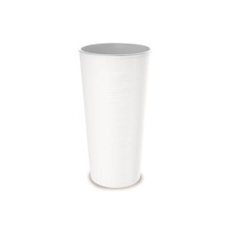 Gardino-saksija melrose glamour ok.vis 25x46,5h bela ( 34453 )