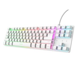 Trust GXT833 THADO žicna/RGB/TKL/gaming/bela Tastatura ( 25894 )