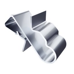 Antai Konstrukcije za SE za trapezni lim H45, mini rail, 400mm, set za 6 panela, univerzalne klampe ( ANT-MR400MM6H45 )
