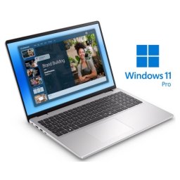 Dell 16 DC16251 16 inch FHD+ 300nits Core 7 150U 16GB 512GB SSD Backlit FP Win11Pro metalni silver laptop