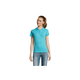SOL'S Passion ženska polo majica sa kratkim rukavima Atoll blue M ( 311.338.58.M )