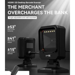 Gembird pos-bsh2200 gmb 2d cmos Table barcode scanner , wired USB