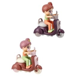 Ozzo cartoon mini igračka devojčica na skuteru 709 ( 867073 )
