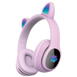 Xwave L400 purple Bluetooth slušalice stereo sa mikrofonom/v5.3/FM/Aux/microSD 206475