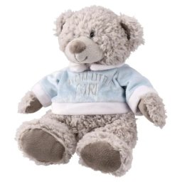 Ozzo plush teddy plišana igračka meda siva 23cm ( 879138 )