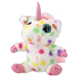 Ozzo plush dotty plišana igračka jednorog bela 15cm ( 879147 )