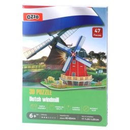 Ozzo 3d puzzle 3d slagalica vetrenjača 47k ( 882425 )