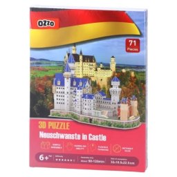 Ozzo 3d puzzle 3d slagalica zamak 71k ( 882428 )