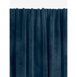 Zavesa 1x140x300 baršun plava