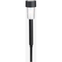 Solarna lampa fi 6xV36cm crna SDP