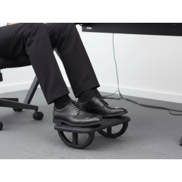 Ergonomski odmarac za noge sa podesivim nagibom ( PL-2504 ) - Crni