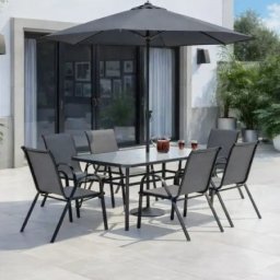 Bali 24-SA01803 Baštenska garnitura set 6 stolica+sto