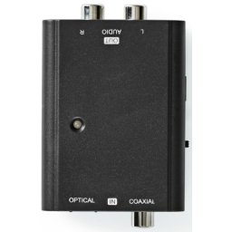 Nedis ACON2509BK ,Digitalni audio konvertor, 2-smerni, 1x S/PDIF (RCA) zenski, 1x Toslink zenski, audio
