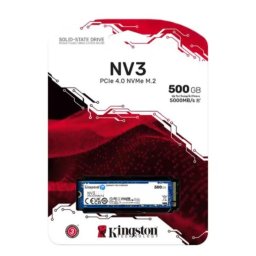 Kingston SNV3S/500G 5000MBs/3000MBs SSD M.2 NVME 500GB