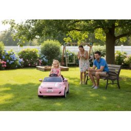 Licencirani auto Fiat 500 model 237 roze