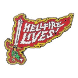 Fanattik Stranger Things - Hellfire Lives Pin Badge ( 075065 )