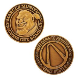 Fanattik Borderlands - Marcus Munitions Limited Edition Coin ( 075075 )