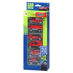 Ozzo car metal igračka set metalnih vozila vatrogasci 002 ( 861337 )