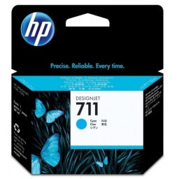 HP ketridz inkjet ink cyan NO.711 ( CZ130A )